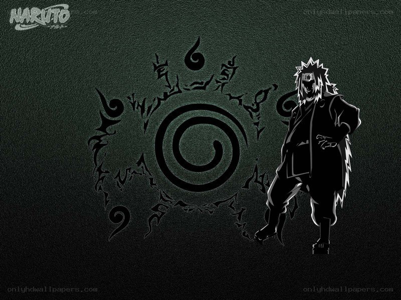 Naruto character with spiral symbol