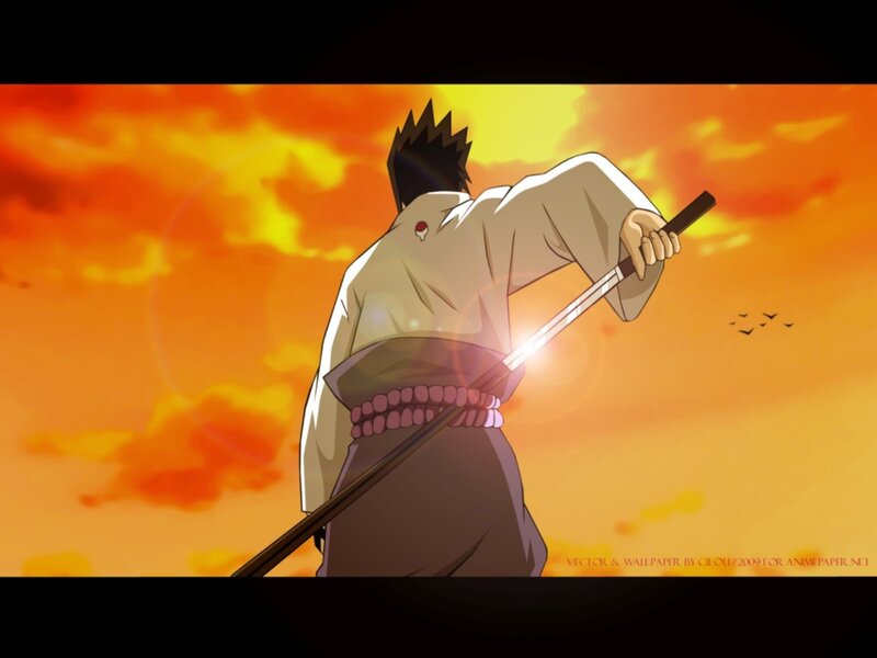Naruto character with sword