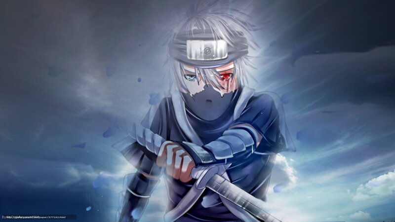 Naruto character with sword