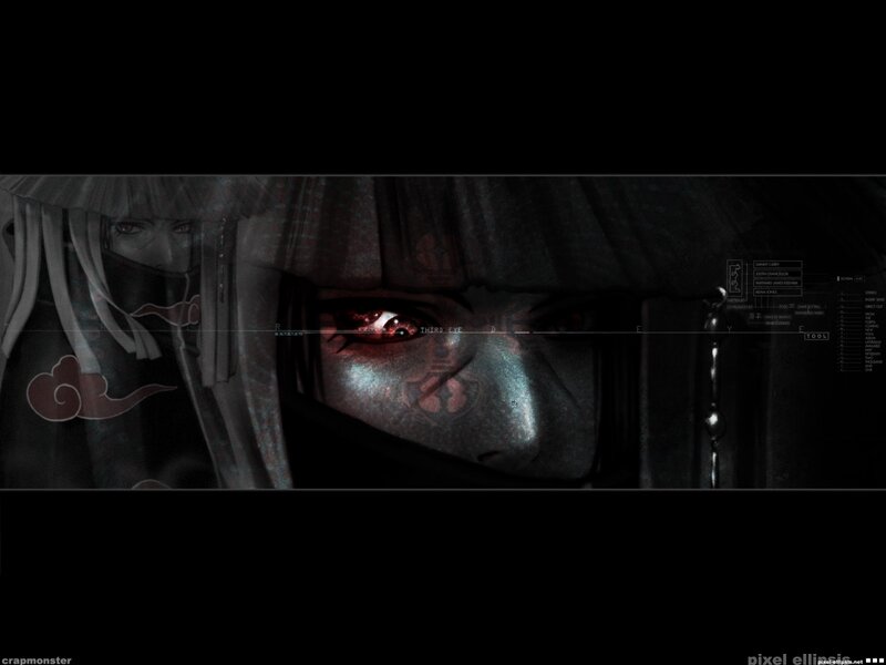 Naruto character with third eye