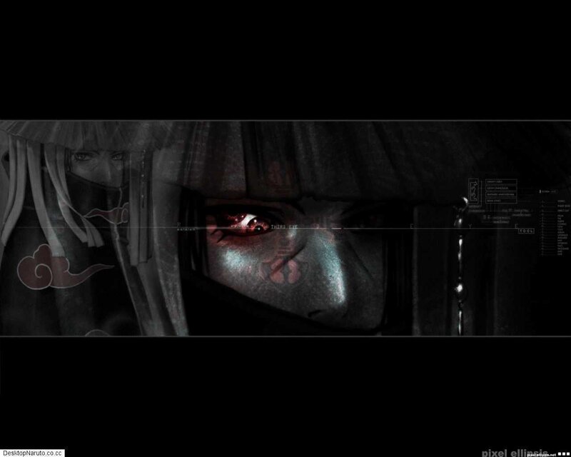 Naruto character with third eye