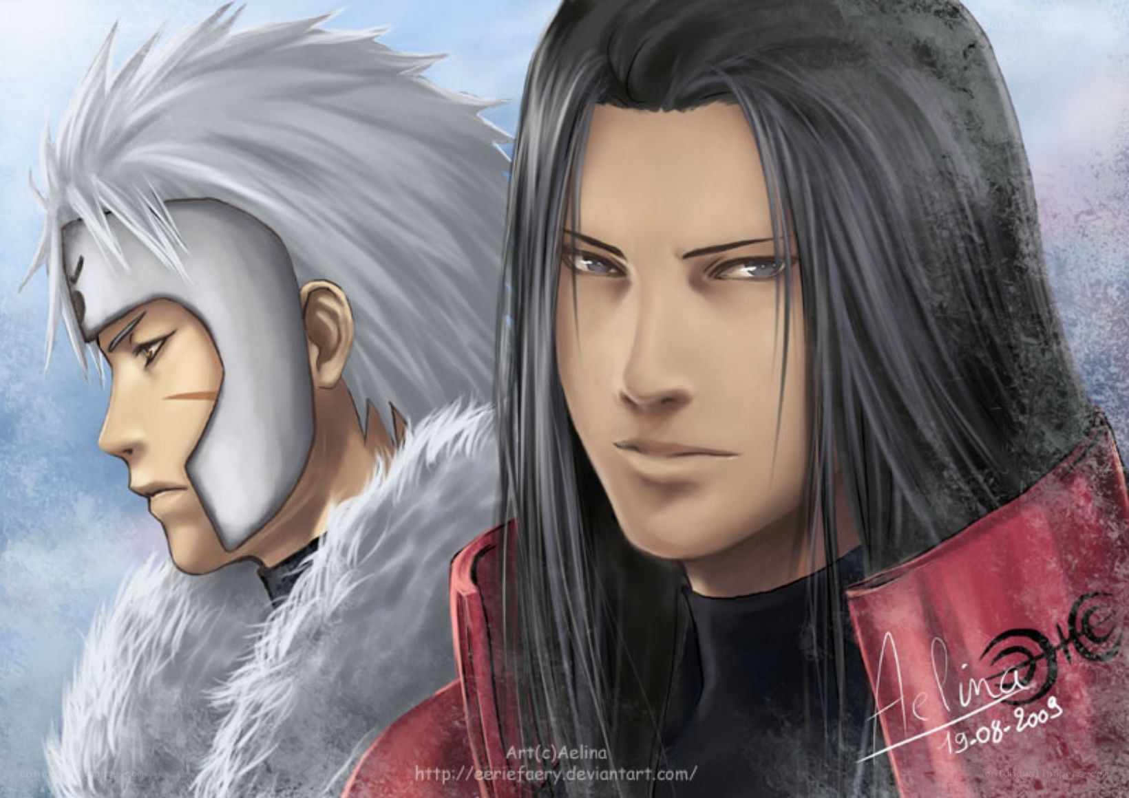 Naruto characters art