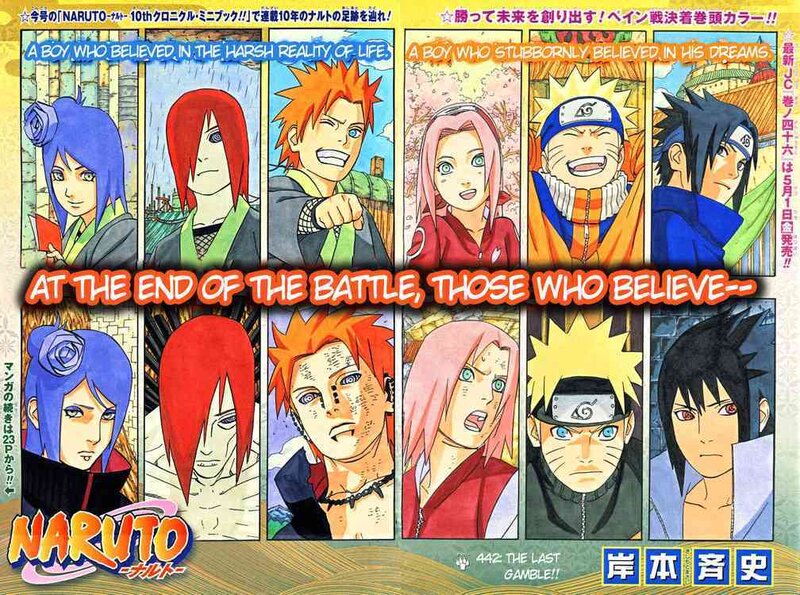Naruto Characters — Blue, Dramatic