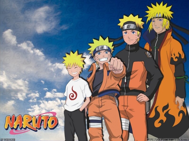 Naruto Characters — Blue