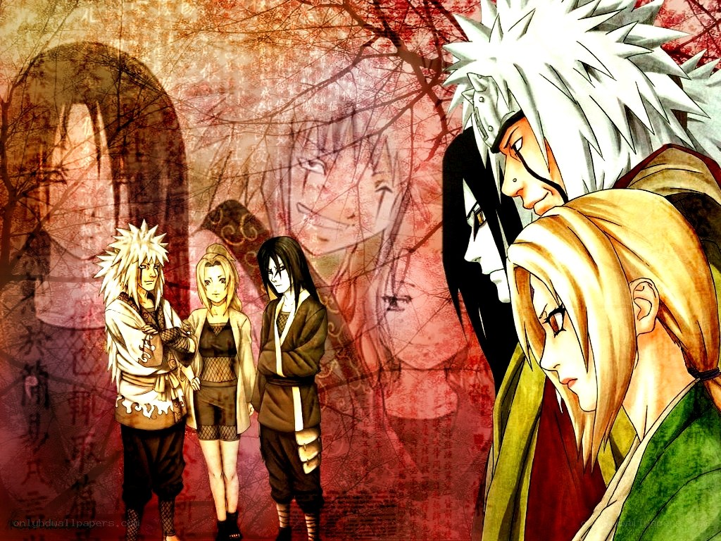 Naruto characters in a dramatic scene