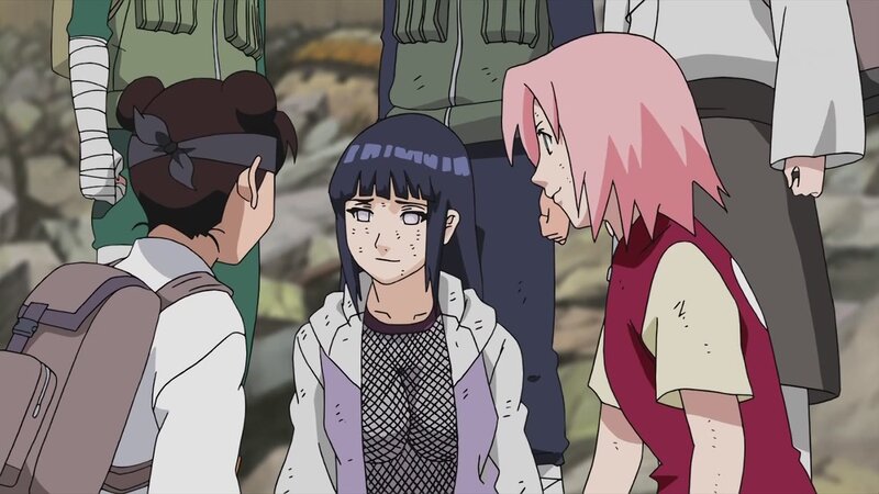 Naruto characters in a tense moment