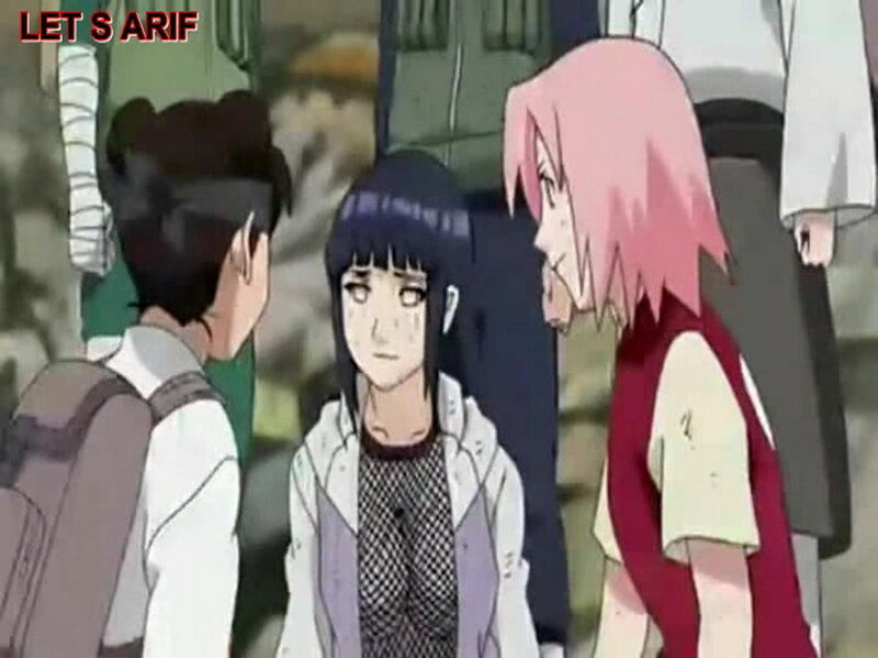 Naruto characters in a tense scene
