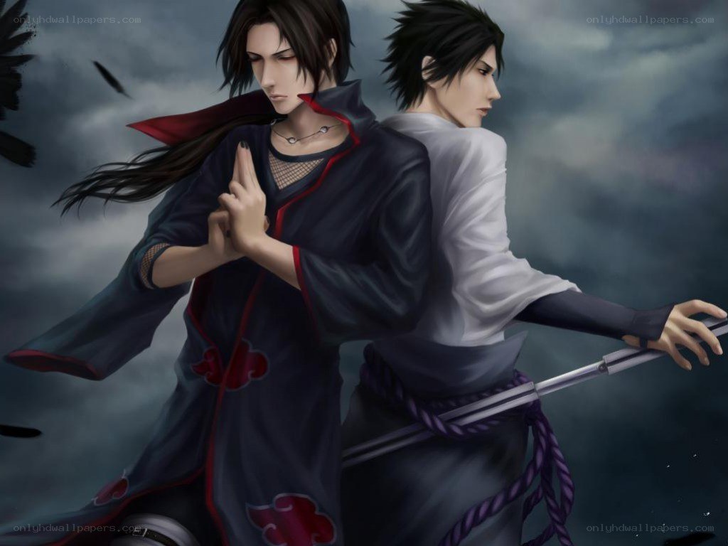 Naruto characters in action