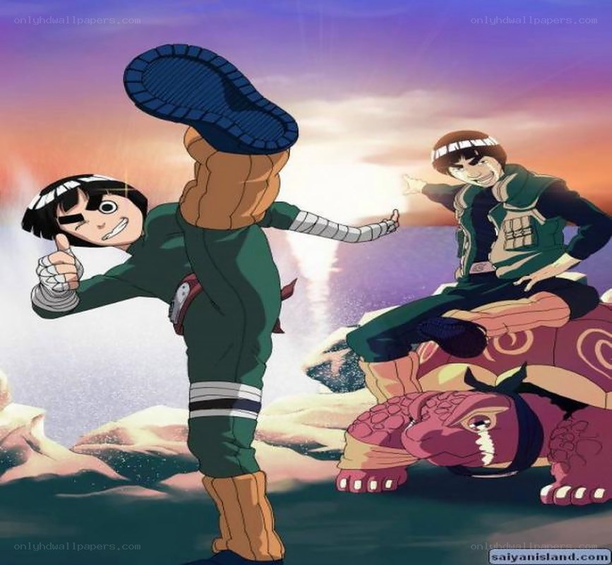 Naruto characters in action