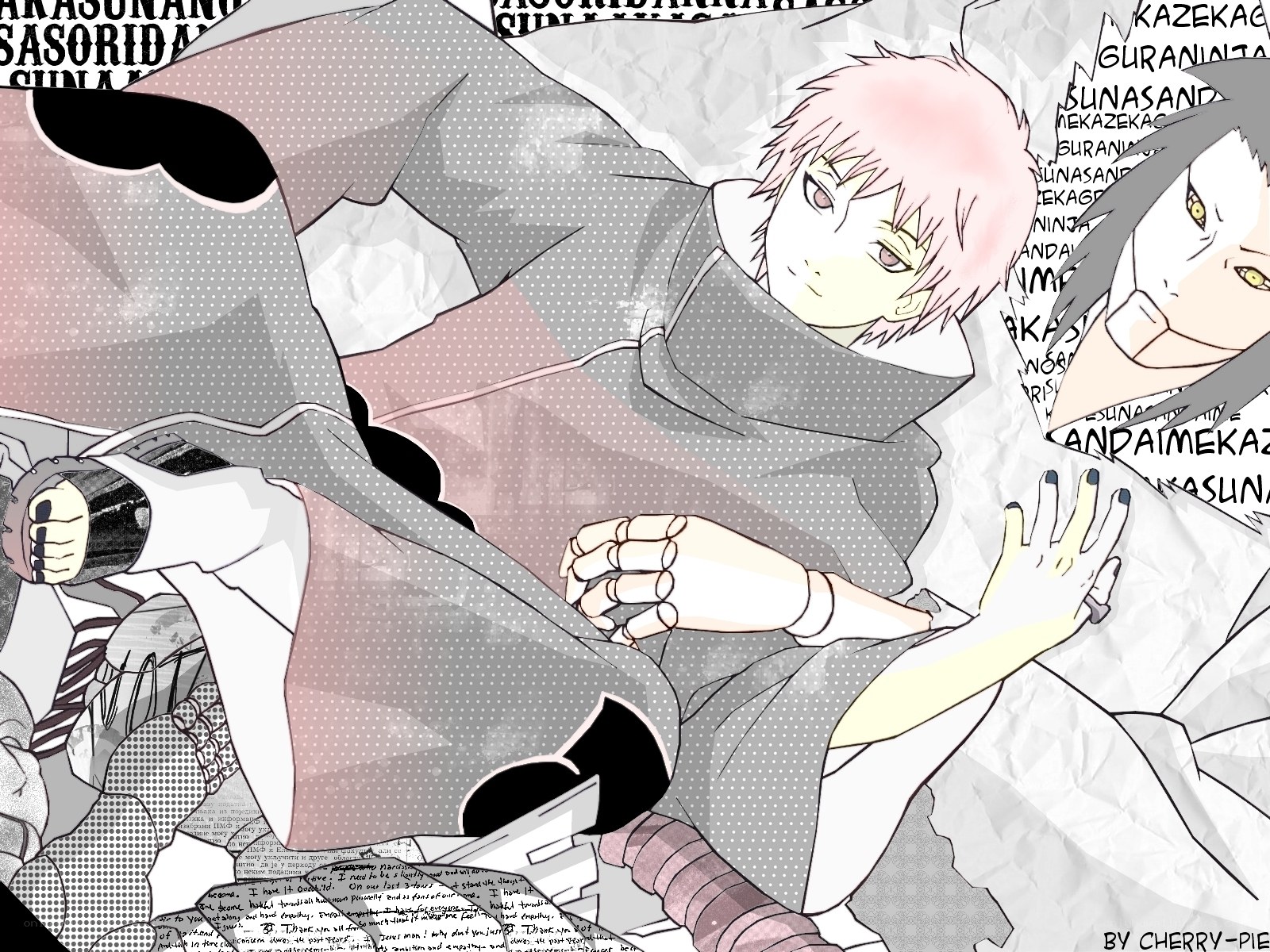 Naruto characters in action