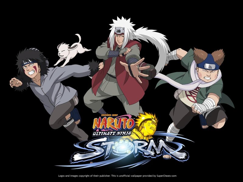 Naruto characters in action
