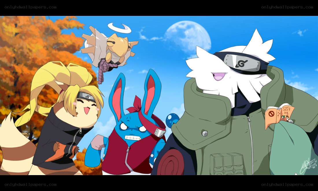 Naruto characters in animal form