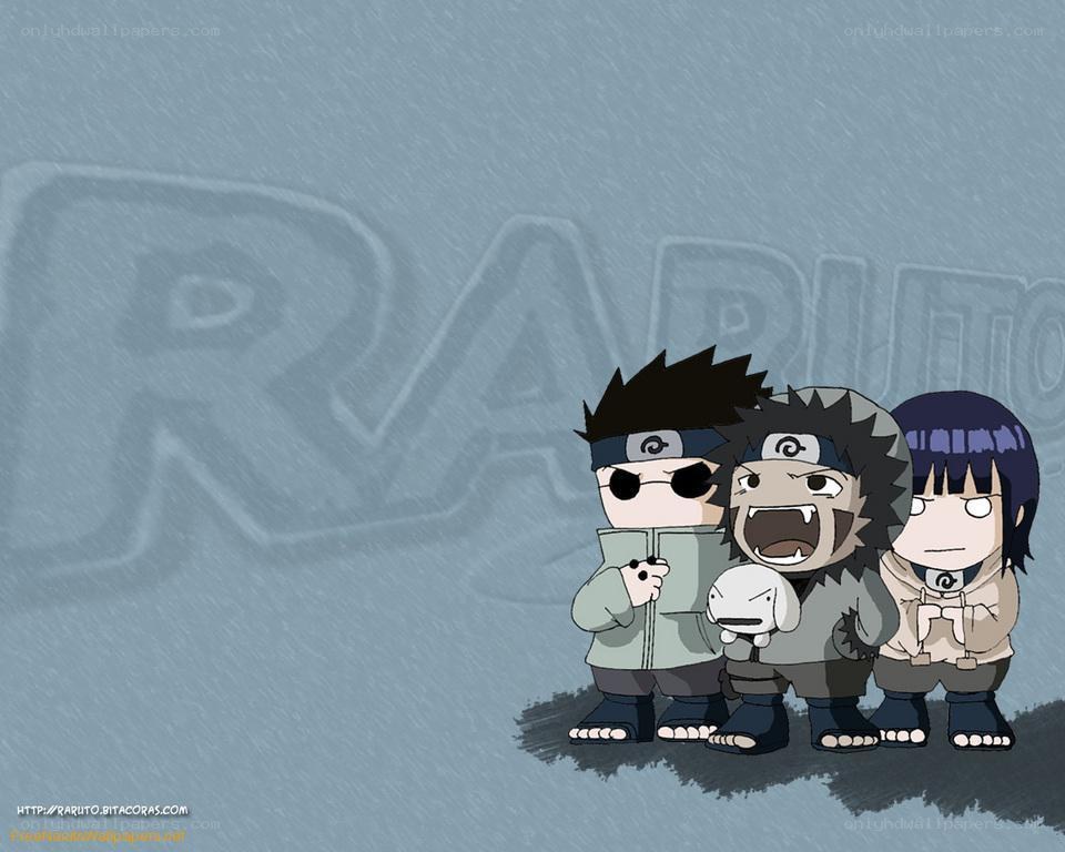 Naruto characters in chibi style