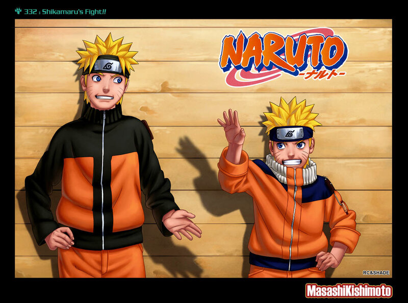 Naruto characters in different outfits
