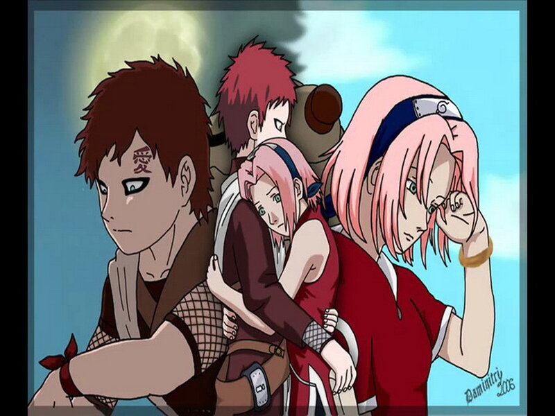 Naruto characters in distress