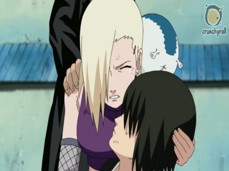 Naruto characters in emotional scene
