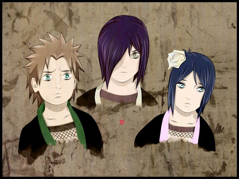 Naruto characters portrait
