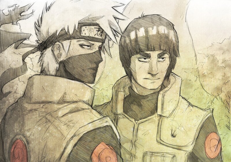 Naruto characters sketch