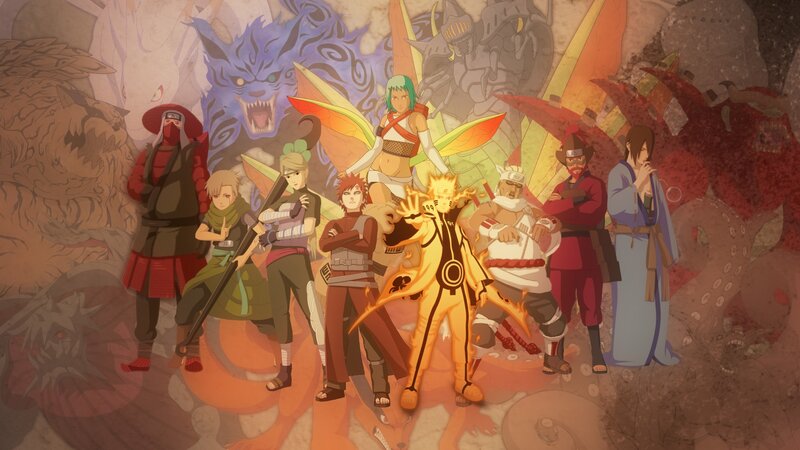 Naruto characters with tailed beasts