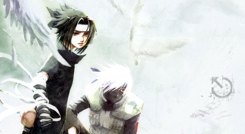 Naruto characters with wings