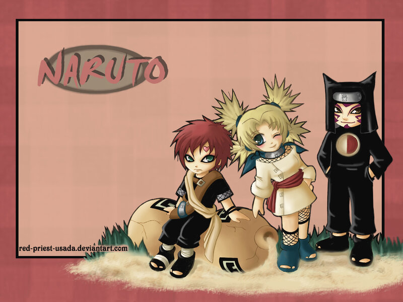 Naruto chibi characters