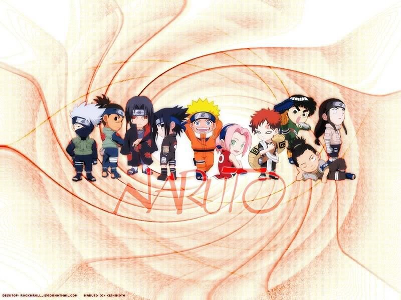 Naruto chibi characters