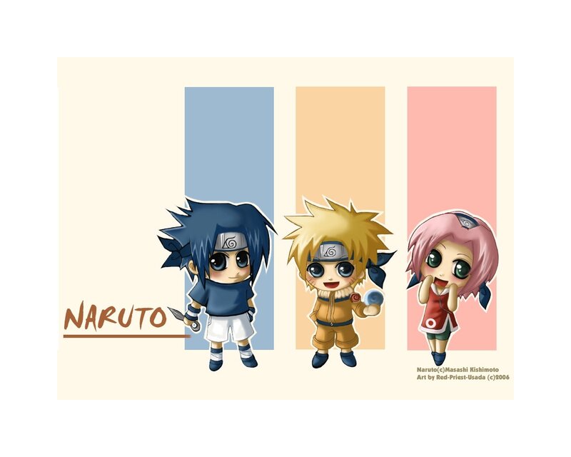 Naruto chibi characters