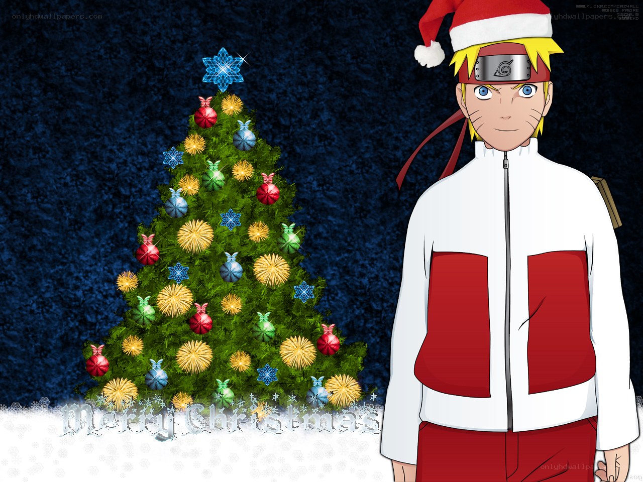 Naruto Christmas scene