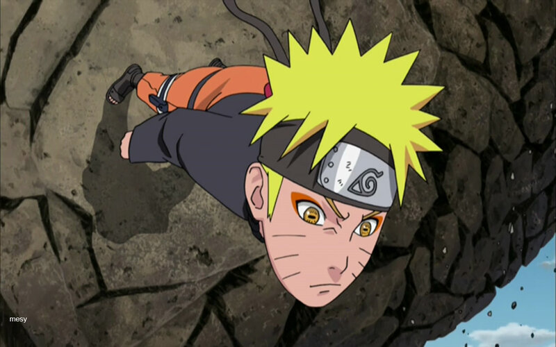 Naruto Climbing Rock