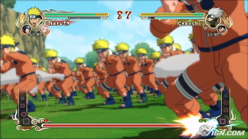 Naruto Clones Fighting