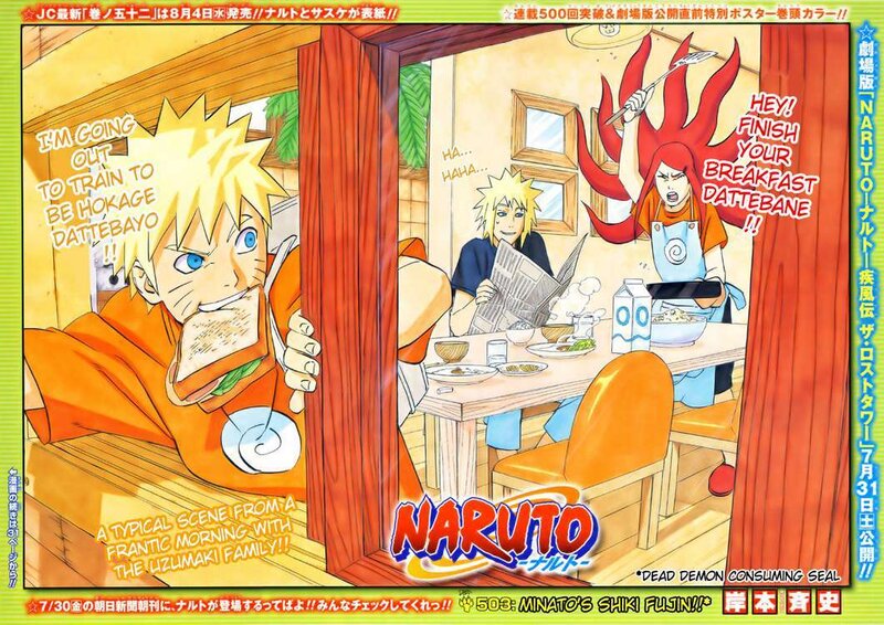 Naruto Eating Sandwich — Orange