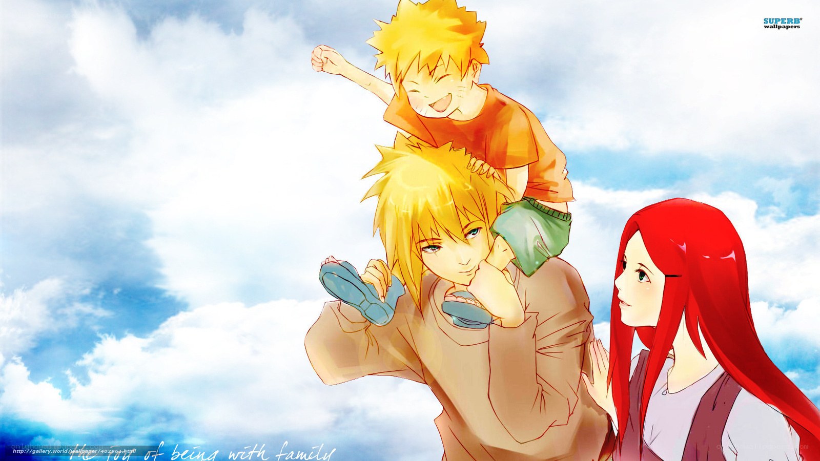 Naruto family moment