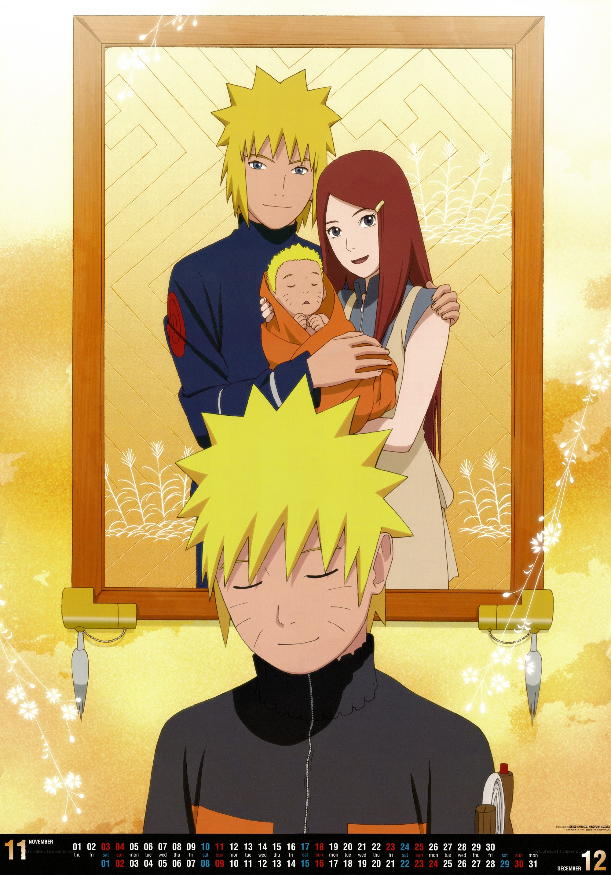 Naruto family portrait