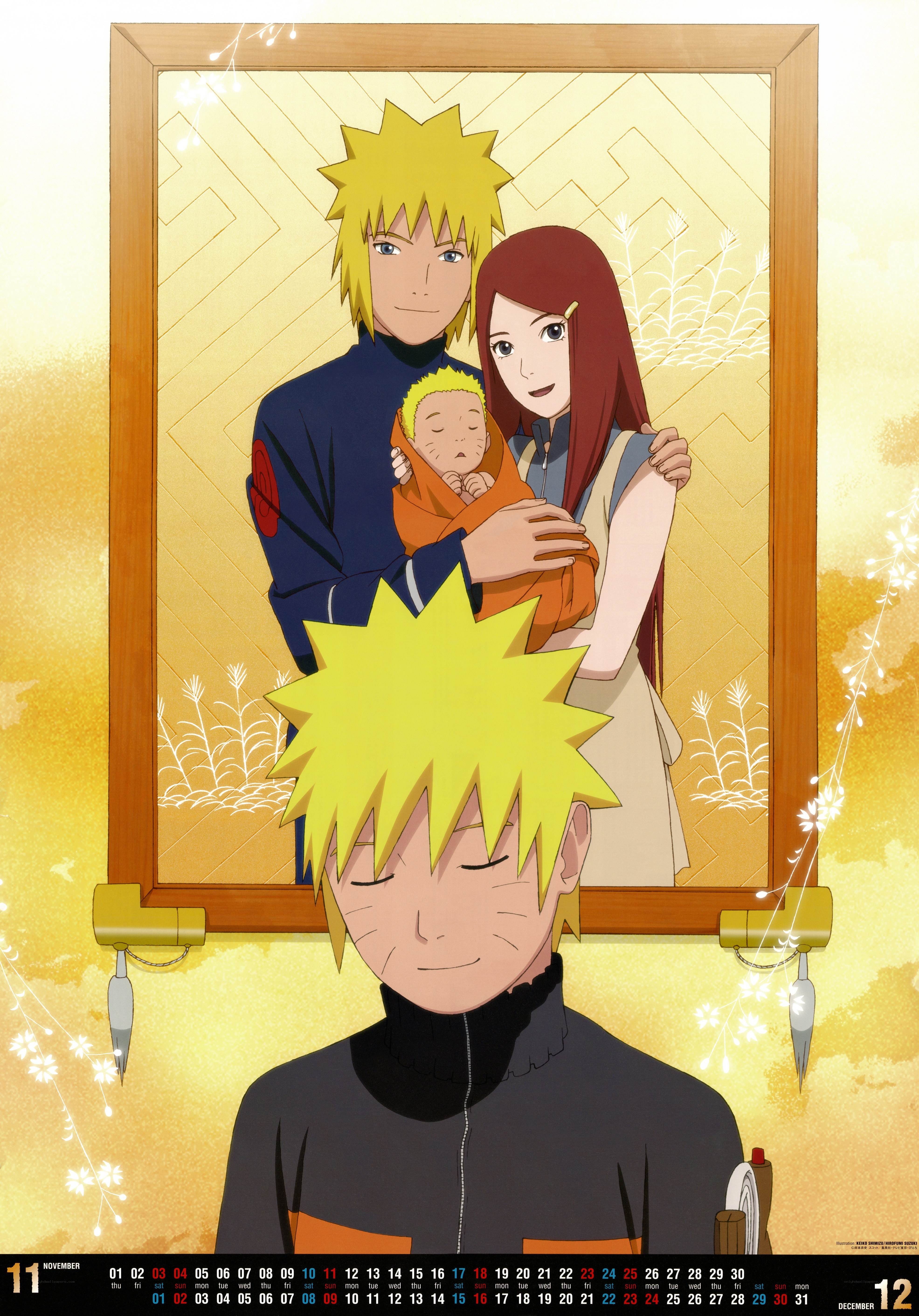 Naruto family portrait