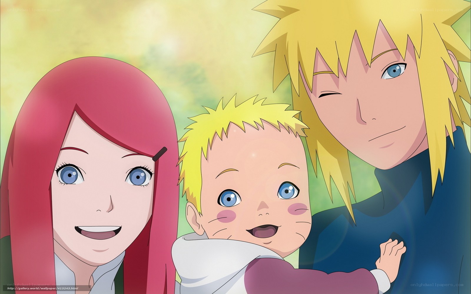 Naruto family portrait