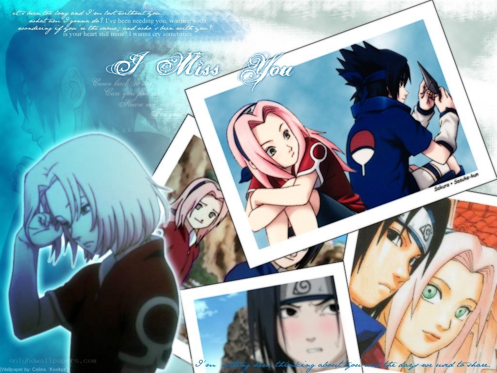 Naruto fan art collage