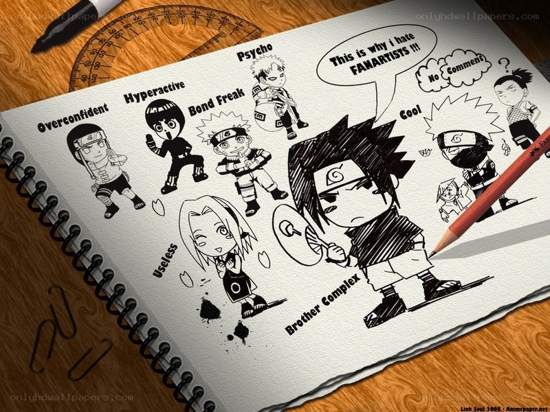 Naruto fan art doodles
