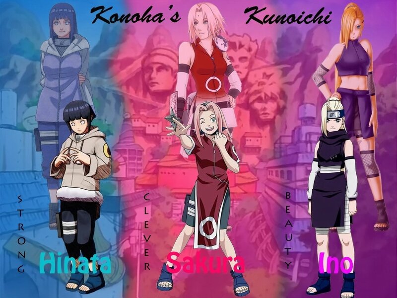 Naruto female characters
