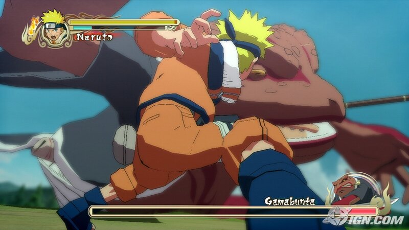 Naruto Fighting Gamabunta