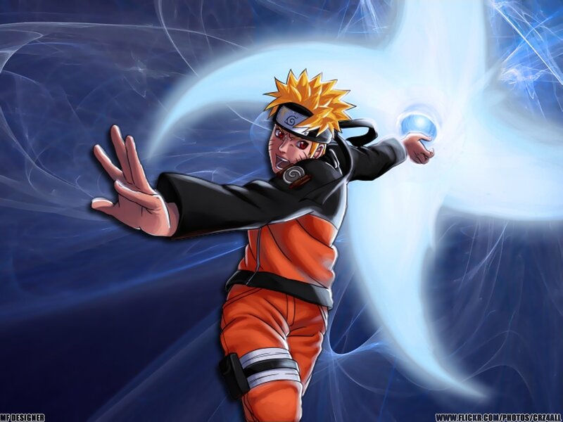 Naruto Forming a Jutsu