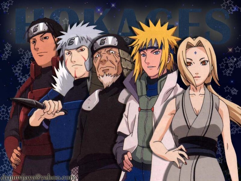 Naruto Hokage group
