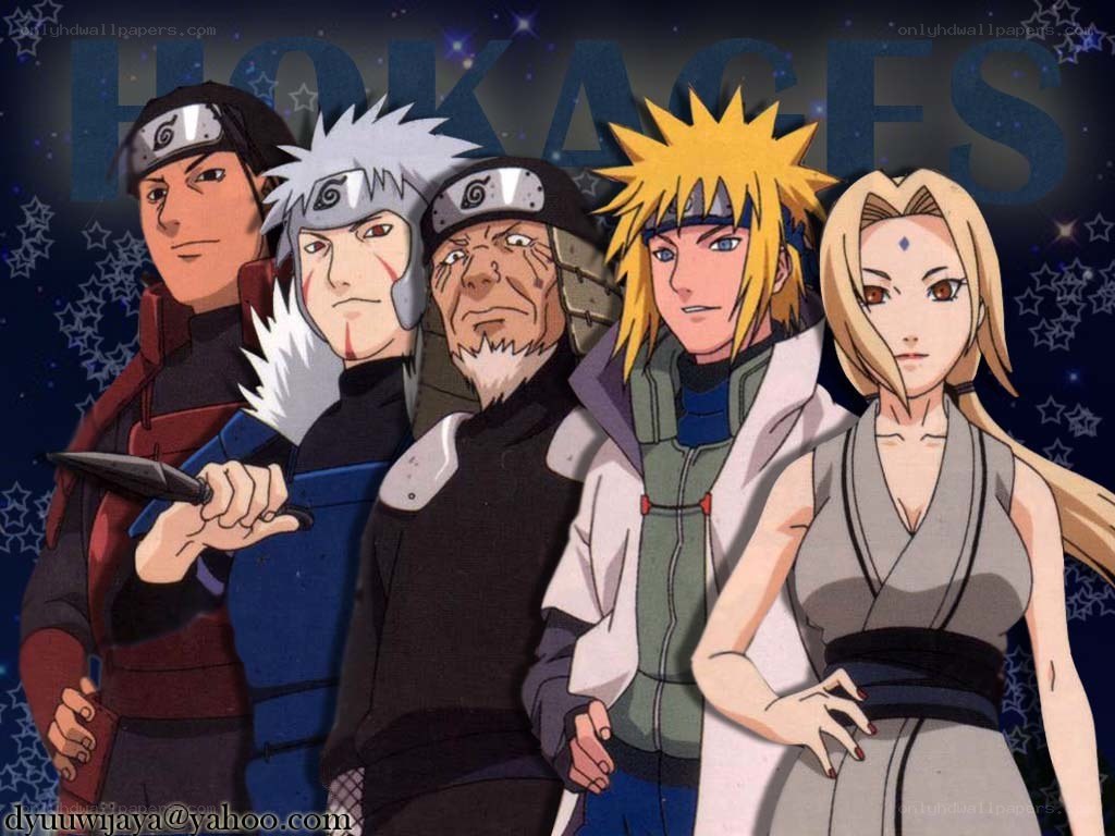 Naruto Hokage group