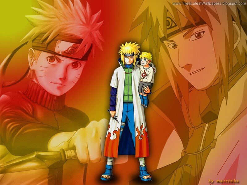 Naruto Holding a Child