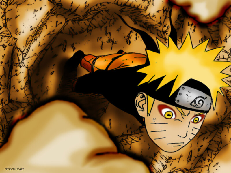 Naruto in a Cave