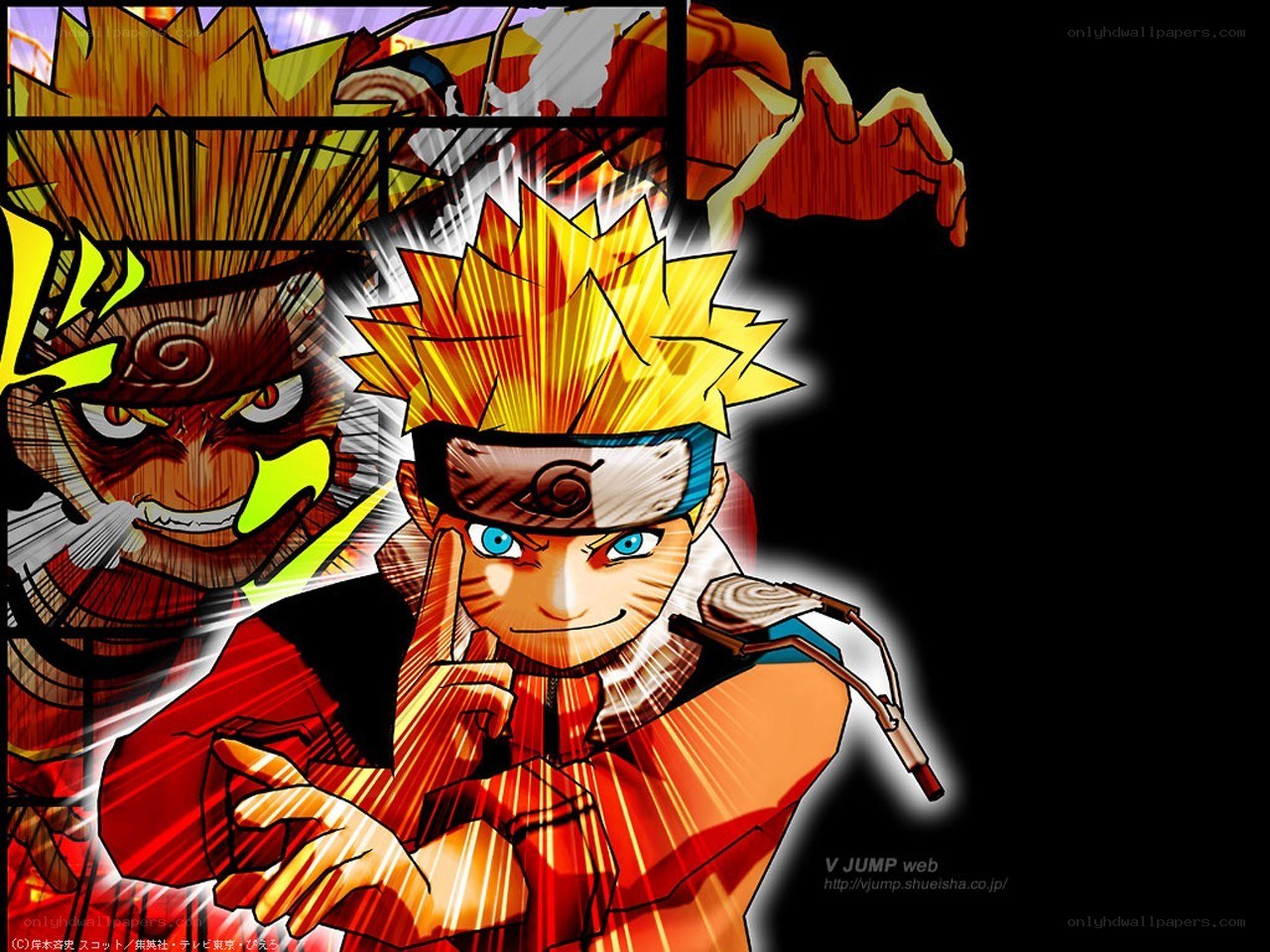Naruto in action