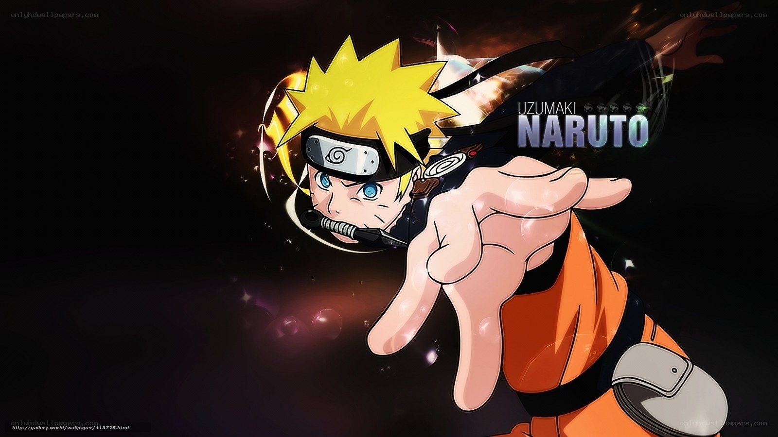 Naruto in action