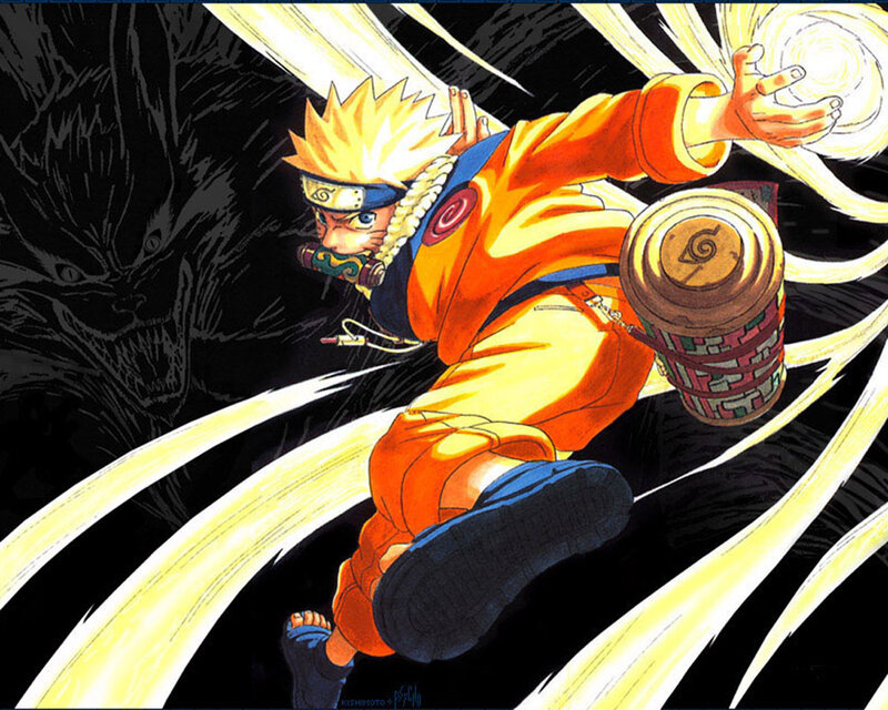 Naruto in action