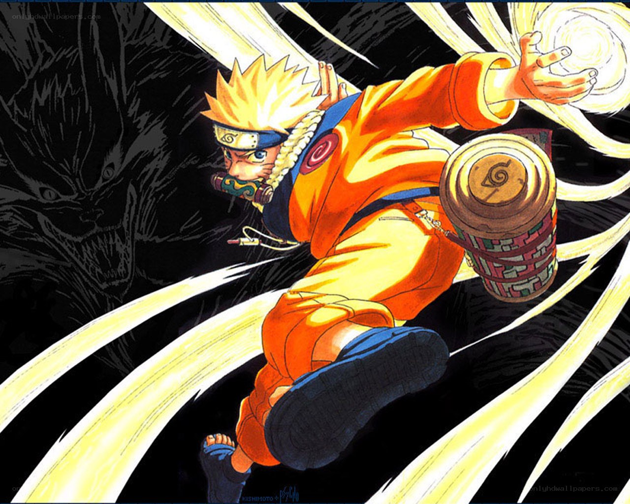 Naruto in action