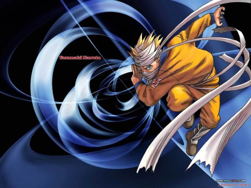 Naruto in action