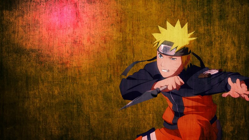 Naruto in action pose